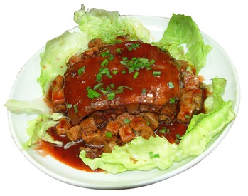 红烧肉扣豆腐