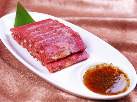 桃仁牛肉