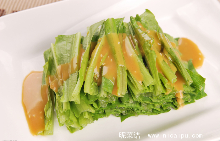 麻酱油麦菜